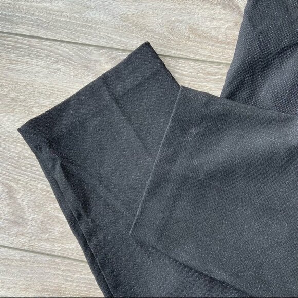 89th Madison Shiny Metallic Pearls Button Accents Pull On Pants - Picture 6 of 12